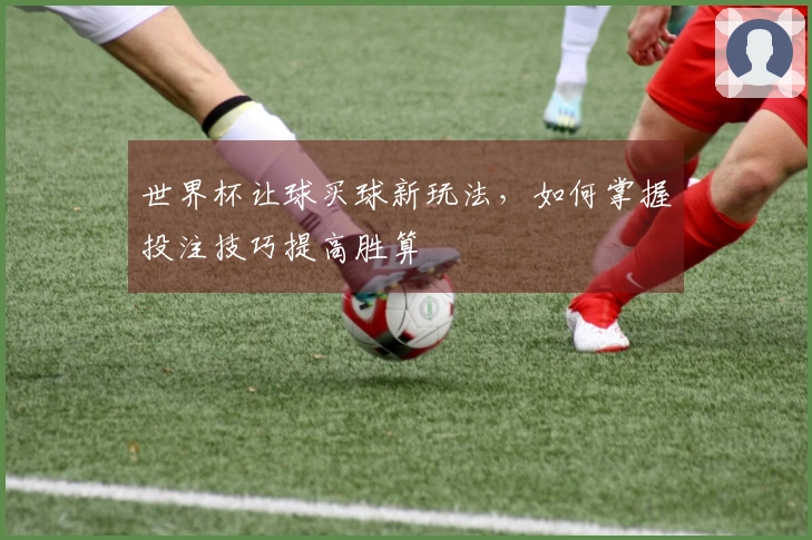 世界杯让球买球新玩法，如何掌握投注技巧提高胜算